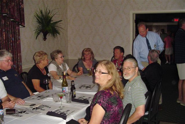 Some of the gathering at Martini's restaurant, Ashtabula Country Club