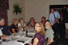 Some of the
                  gathering at Martini's restaurant, Ashtabula Country
                  Club