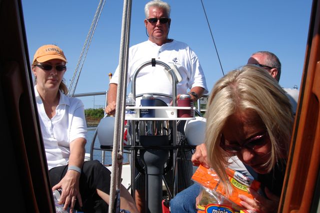 Deb's husband, Jim LaPierre takes the helm to bring us home