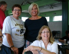 Deb, Nancy
                  and Mary, among others, were thanked for getting the
                  Reunion together